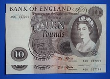 1967 bank england ten - bank,