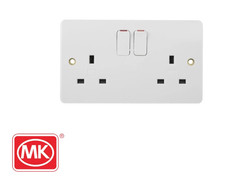 MK Logic plus Double Socket