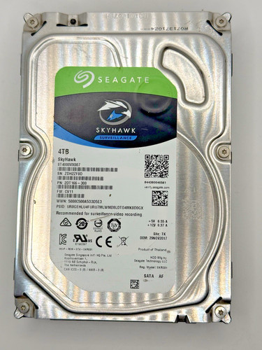 Seagate skyhawk 4tb cctv hdd - skyhawk,