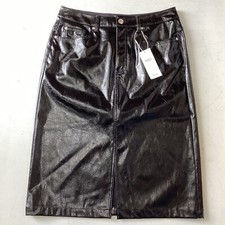 BNWT Ladies M&S Black Faux