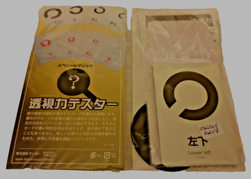 Clairvoyance tester tenyo - tester,