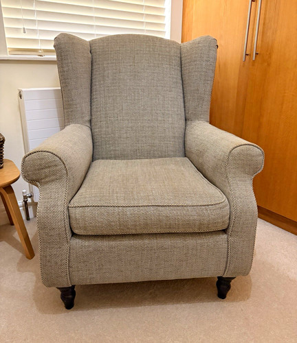 Sherlock armchair dove - dove, grey
