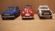 1:43 Renault 4 Citroen 2CV bundle