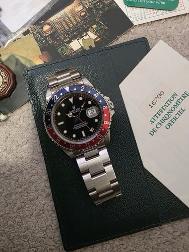 Rolex gmt master men black - rolex,