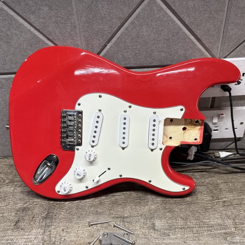 Guitar body project man - guitar, cave