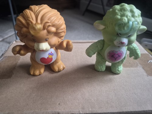 Care bears 1980s figures - care, x2