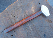 2.75LB FARRIER "CATS HEAD" TURNING ROUNDING HAMMER BLACKSMITH ANVIL HORSESHOE