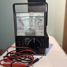 Micronta 50,000 OHMS/ VOLT Multi-tester with Range Doubler 22-204c