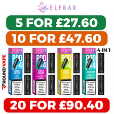 Elf Bar 4 in 1 Pods Prefilled