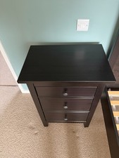 PAIR OF IKEA HEMNES Bedside