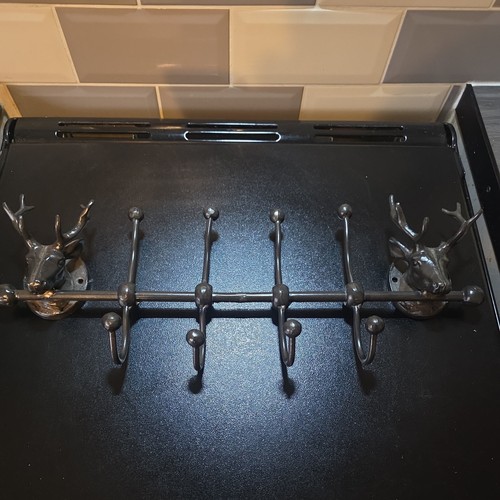 Long heavy bronze colour stag - long,