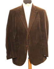 GREAT HACKETT LONDON CORDUROY SINGLE BREASTED BROWN JACKET 42'' R
