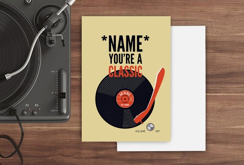 Personalised vinyl record - personalised,
