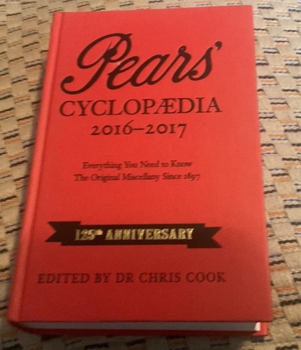 Pears cyclopaedia 2016 2017 - pears',