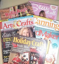 Lot Of 6 Craft Magazines