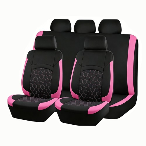Pink soccer style 9pc - pink, car
