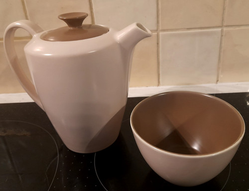 Vintage poole pottery two tone - pottery,