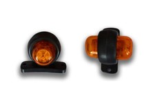 2 x 24V LED ORANGE SIDE MARKER