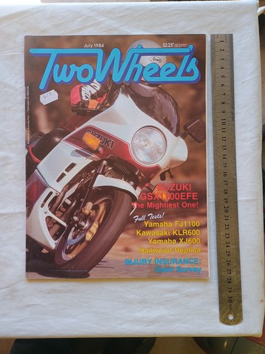 1984 magazine yamaha fj1100 - 1984,