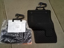 Genuine VW MK7 Golf RHD - All Weather Rubber Front & Rear Floor Mats with Logo