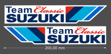 Team Classic Suzuki Decals /