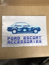 FORD ESCORT MK3 APPROVED