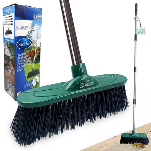 Yard broom heavy - yard, duty