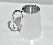 Superb sterling silver pint - superb,