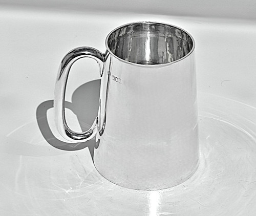 Superb sterling silver pint - sterling,
