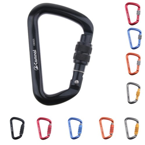 28kn screwgate carabiner rock - screwgate,