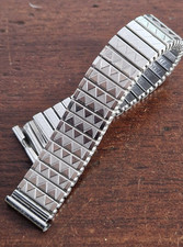 Lovely 1960's 'Fixo-Flex' Stainless Steel Expandable Watch Strap Bracelet