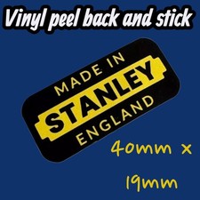 Stanley tools sticker - stanley,