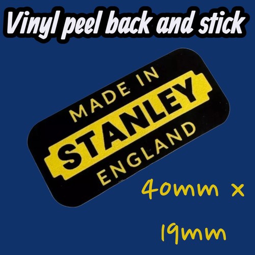 Stanley tools sticker - tools,