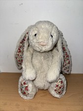 Jellycat Bashful Cream Blossom Bunny Medium 12" Retired