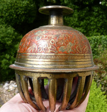 Large Brass Elephant Claw bell