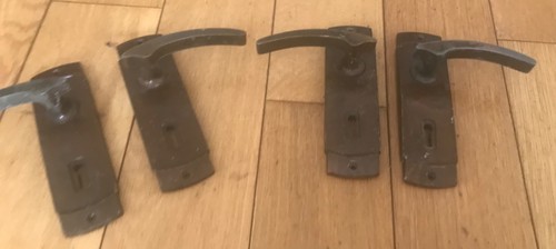 Pair vintage yale metal - pair,