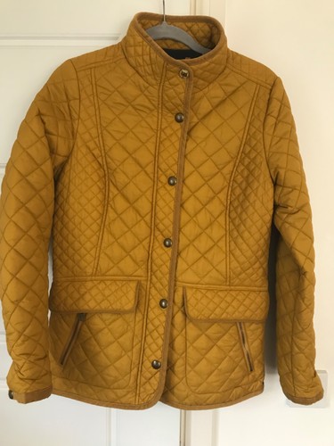 Joules padded quilted - joules, mustard