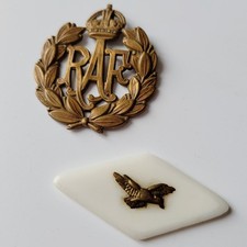 WW2 - RAF BADGES - ARMY CAP
