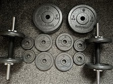 Cast Iron 40kg Dumbbell Set
