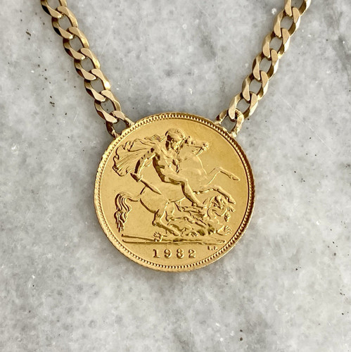 Half sovereign 1982 9ct - 1982,