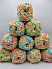Variegated Aran Knitting
