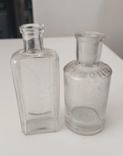 Vintage glass medicine bottles - vintage,