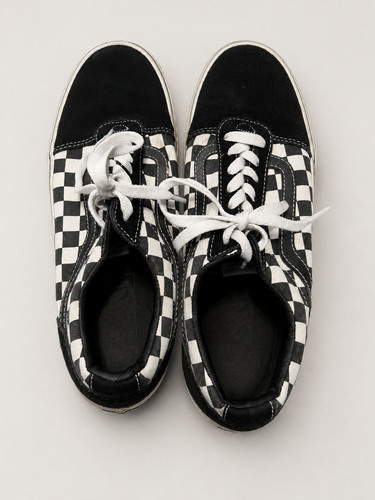 Vans old skool checkerboard - skool,