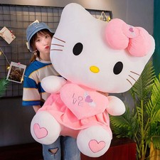 Pink Love Giant Huge Stuffed Plush Animal new Cute Hello Kitty  Toys Doll Gifts