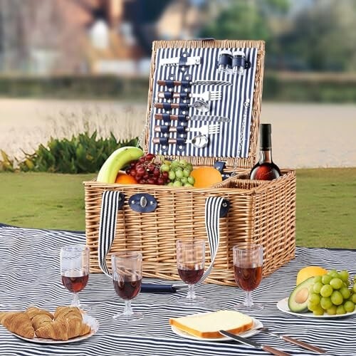Wickerfield picnic basket - wickerfield,