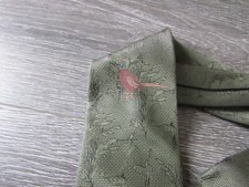 Pheasant Grouse Bird Shooting Hunting Country Polyester Tie by Bisley
