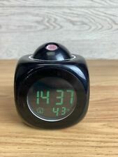 Digital Projection Alarm Clock Radio LED Display Temperature Ceiling Wall Time