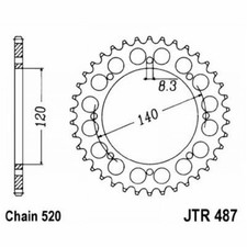 CROWN JT 487 z46 Kawasaki 250