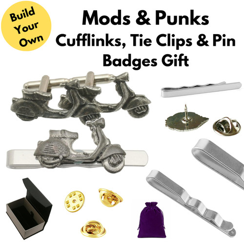 Mods punks cufflinks - punks,