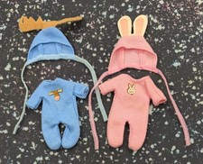 Vintage Barbie HEART FAMILY 1980s CAMPING FUN Toddler Outfits #3146 Mattel